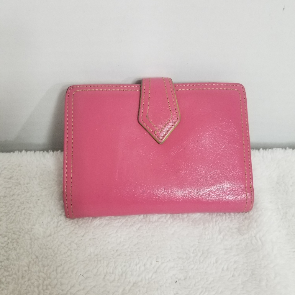 Franco Sarto Pink leather wallet